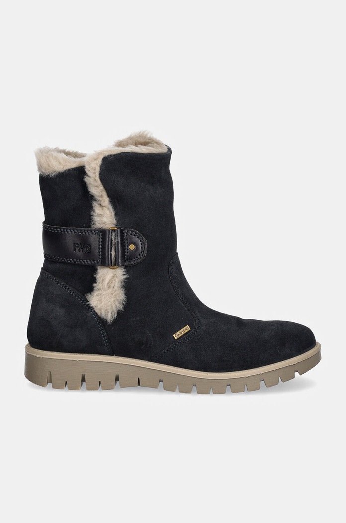 Primigi cizme de iarna pentru copii din piele intoarsa 6872433.36.40 bleumarin AW24