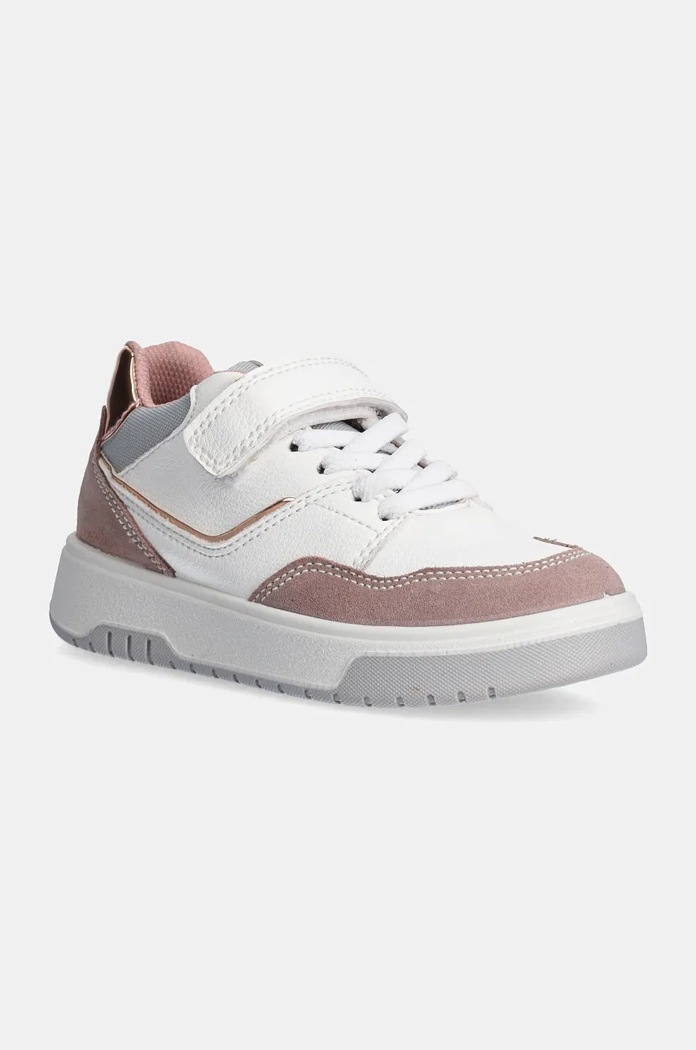 Dětské sneakers boty Primigi semišová kůže bílá 6884433.27.30
