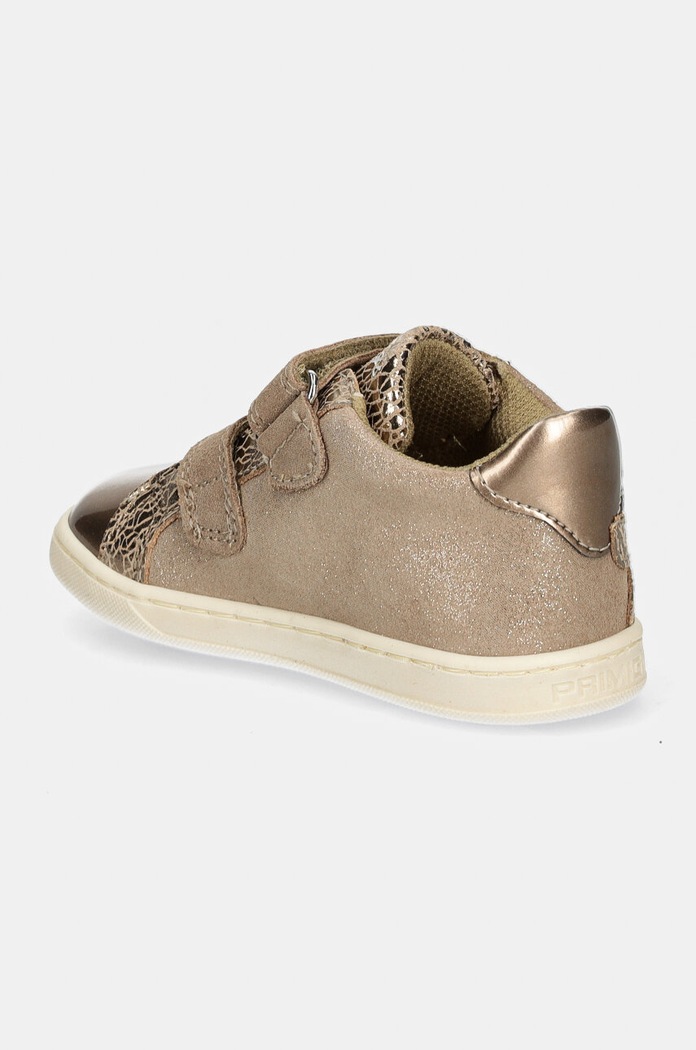 Dziewczynka Primigi sneakersy zamszowe dziecięce 6902533 brązowy