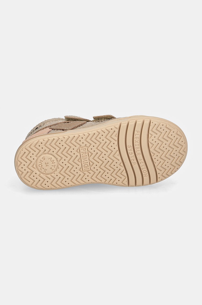 Primigi sneakersy skórzane dziecięce 6904522.20.24 beżowy