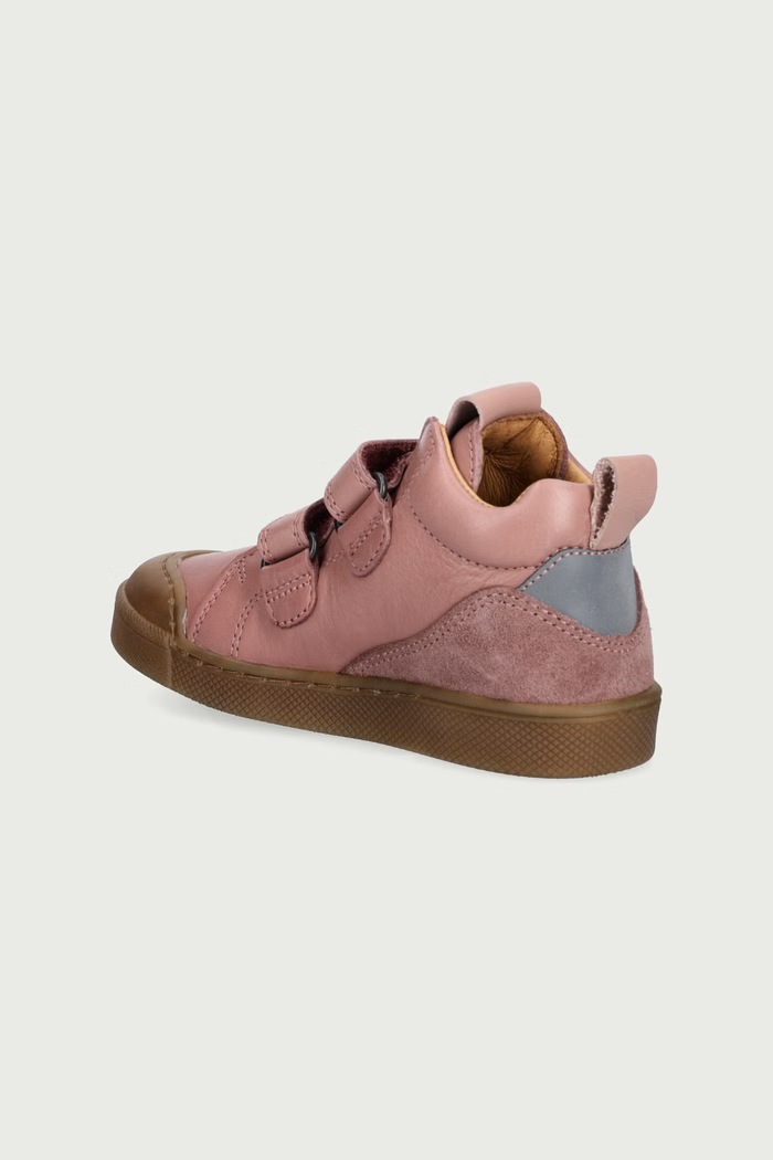 Djevojčice Froddo Cipele za djecu od kože ROSARIO HIGH-TOP G2110134.G.25.30 roza