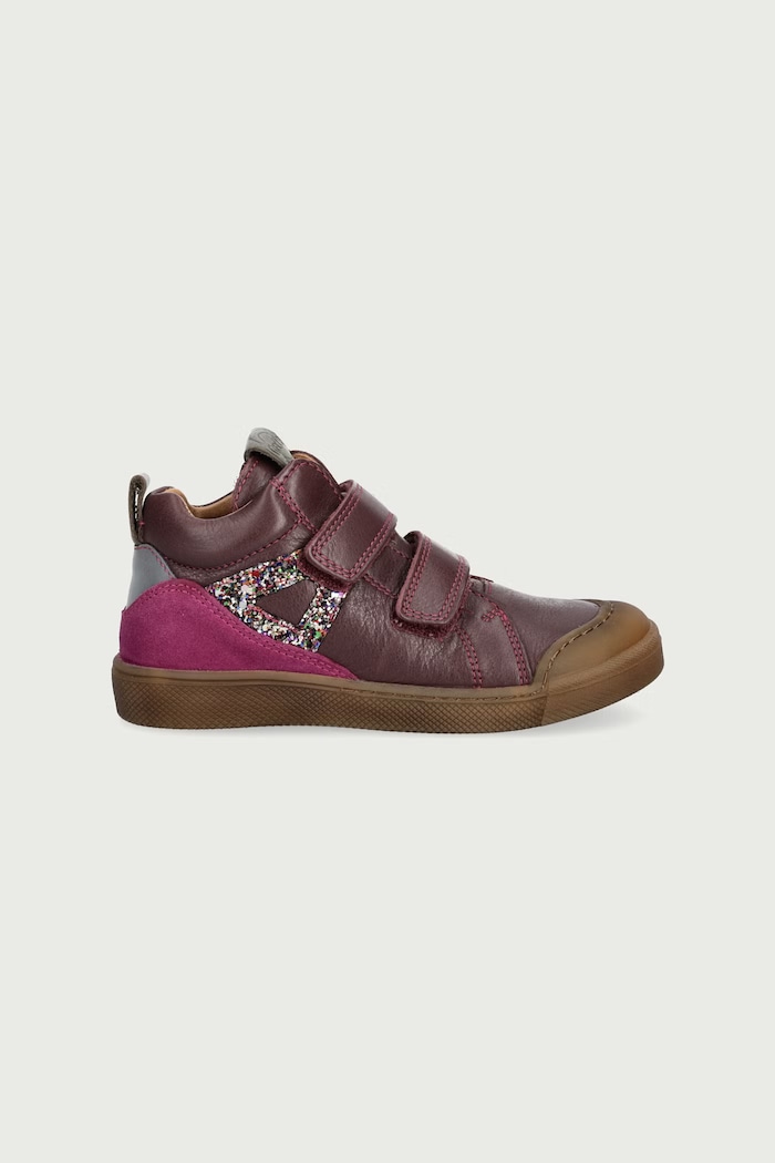 Froddo Cipele za djecu od kože ROSARIO HIGH-TOP G2110134.G.25.30 ljubičasta AW25