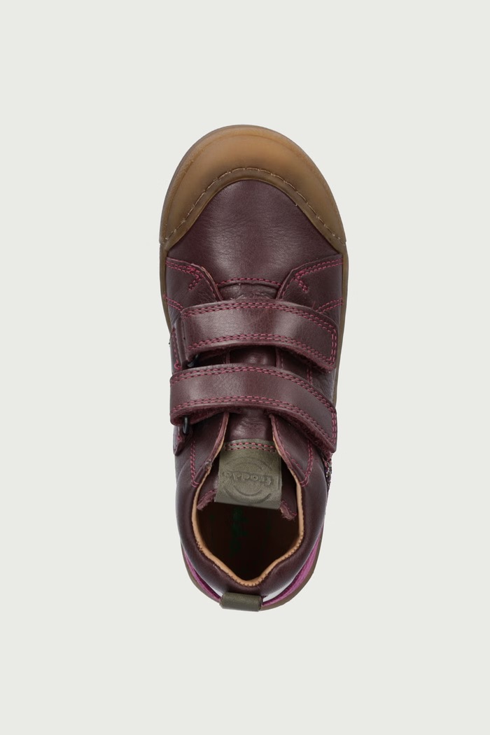 Cipele za djecu od kože ROSARIO HIGH-TOP Froddo G2110134.G.25.30 ljubičasta