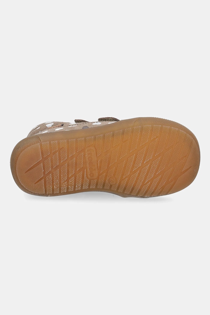 Froddo buty zimowe skórzane dziecięce OLLIE WOOL TEX G2110138.G.21.24 beżowy