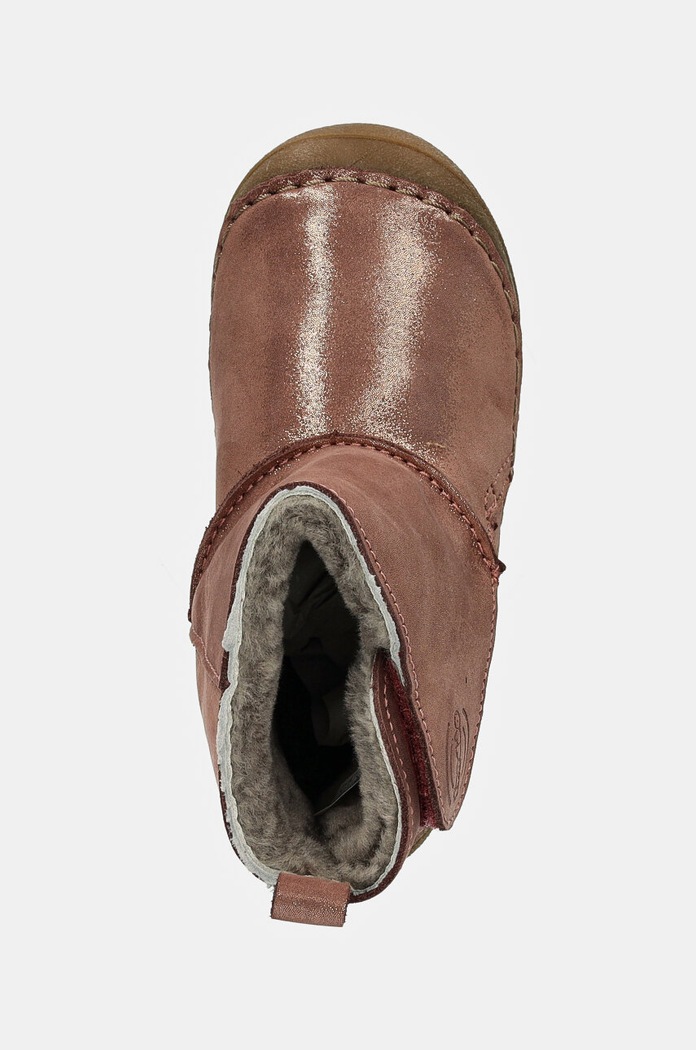 Detské kožené snehule Froddo PAIX UP WINTER BOOTS zlatá G2160082.G.21.24
