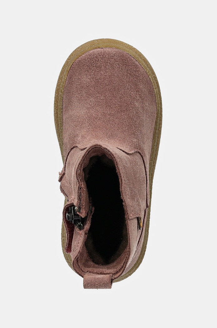 Froddo botki zamszowe dziecięce WRENY WOOL TEX fioletowy G2160081.G.22.24