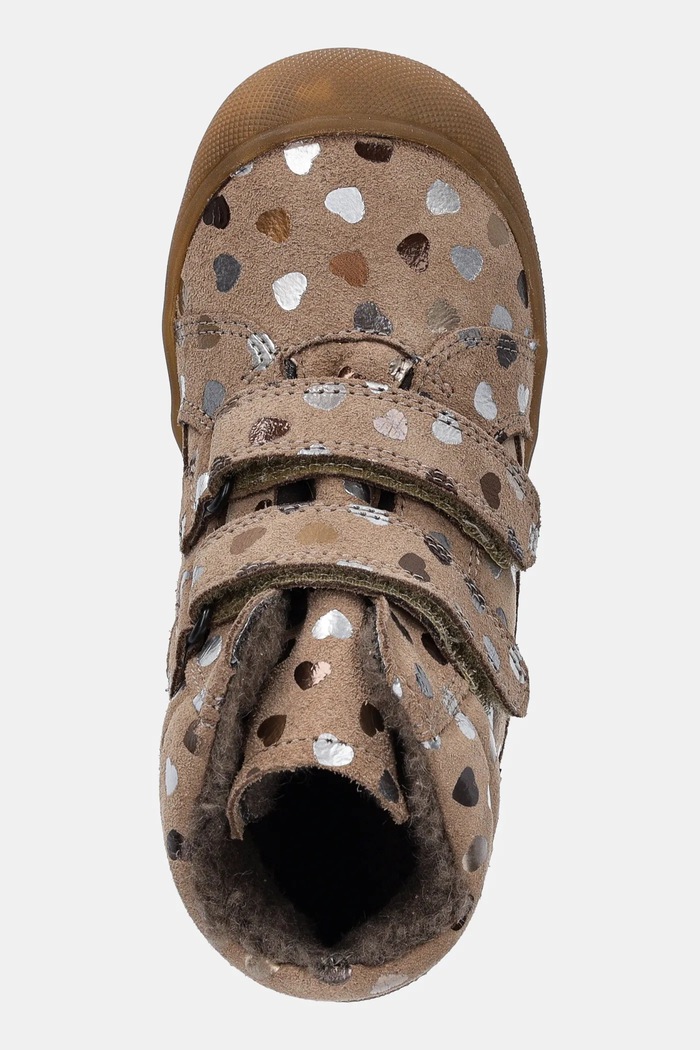 Froddo buty zimowe skórzane dziecięce OLLIE WOOL TEX beżowy G2110138.G.25.28