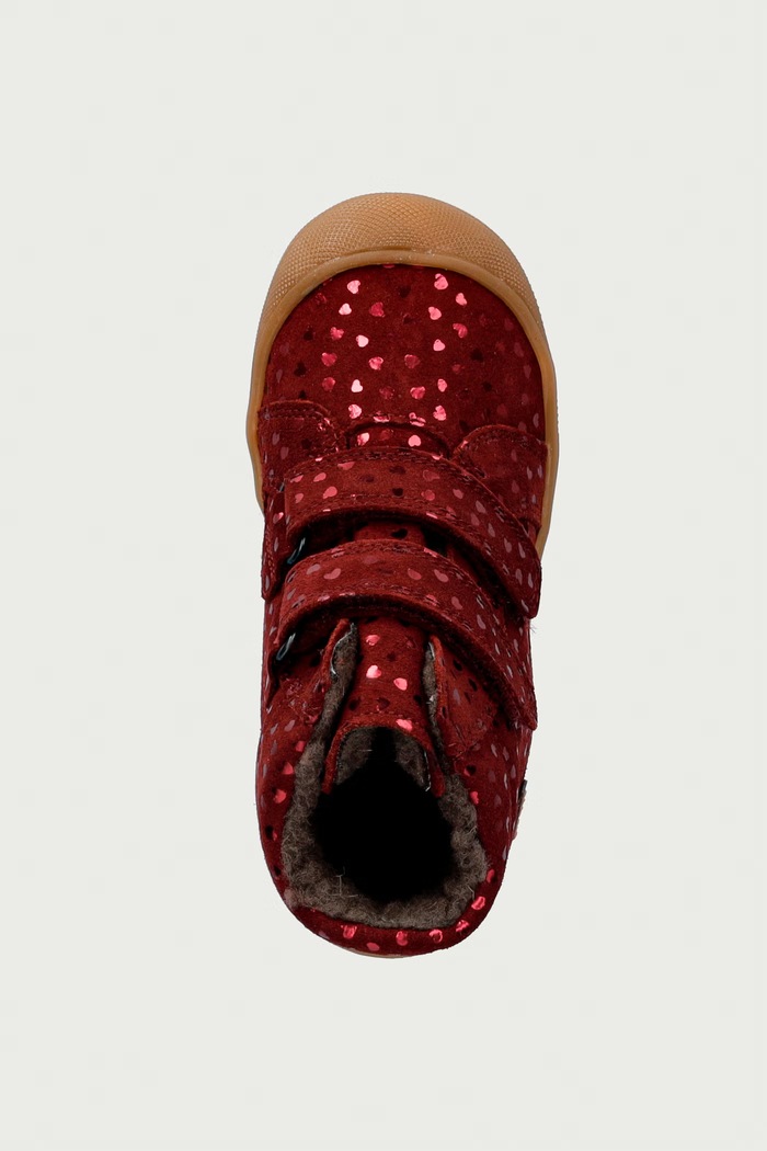 Buty zimowe dziecięce skórzane OLLIE WOOL TEX Froddo G2110138.G.25.28 bordowy