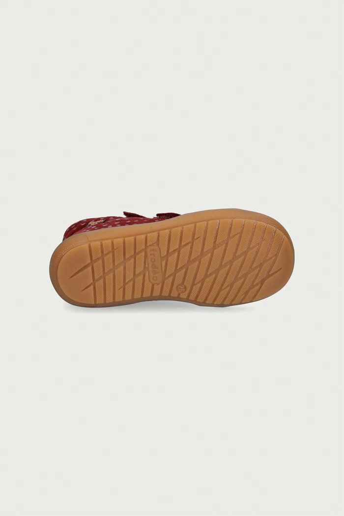 Buty zimowe dziecięce skórzane OLLIE WOOL TEX Froddo bordowy G2110138.G.25.28