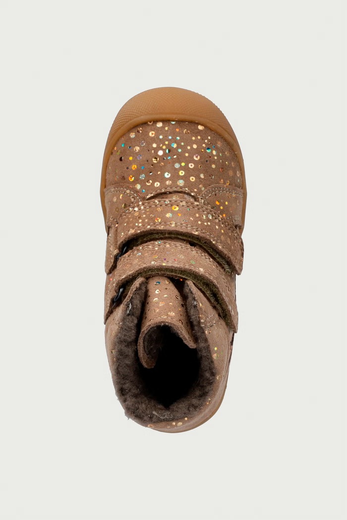 Παπούτσια χειμερινά παιδικά δερμάτινα OLLIE WOOL TEX Froddo G2110138.G.25.28 καφέ