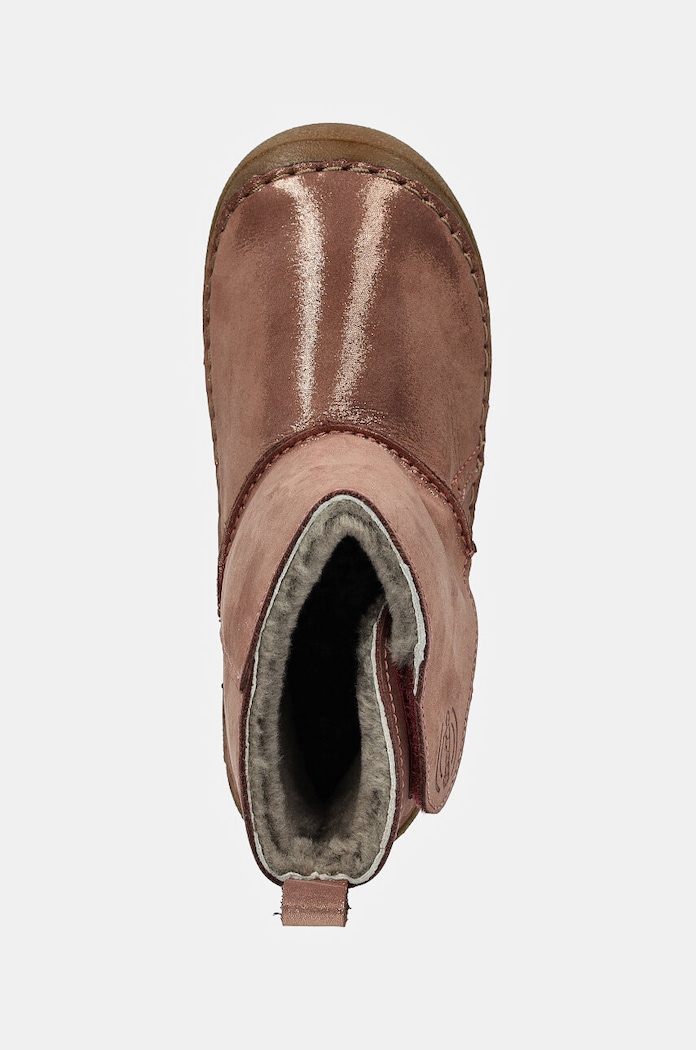 Dětské kožené zimní boty Froddo PAIX UP WINTER BOOTS růžová G2160082.G.25.30