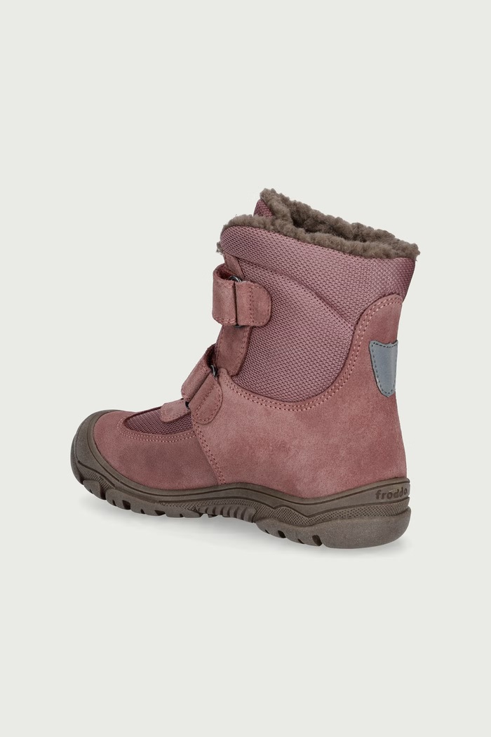 Dziewczynka Froddo Buty zimowe dziecięce LINZ WOOL TEX HIGH G3160229.G.31.35 fioletowy