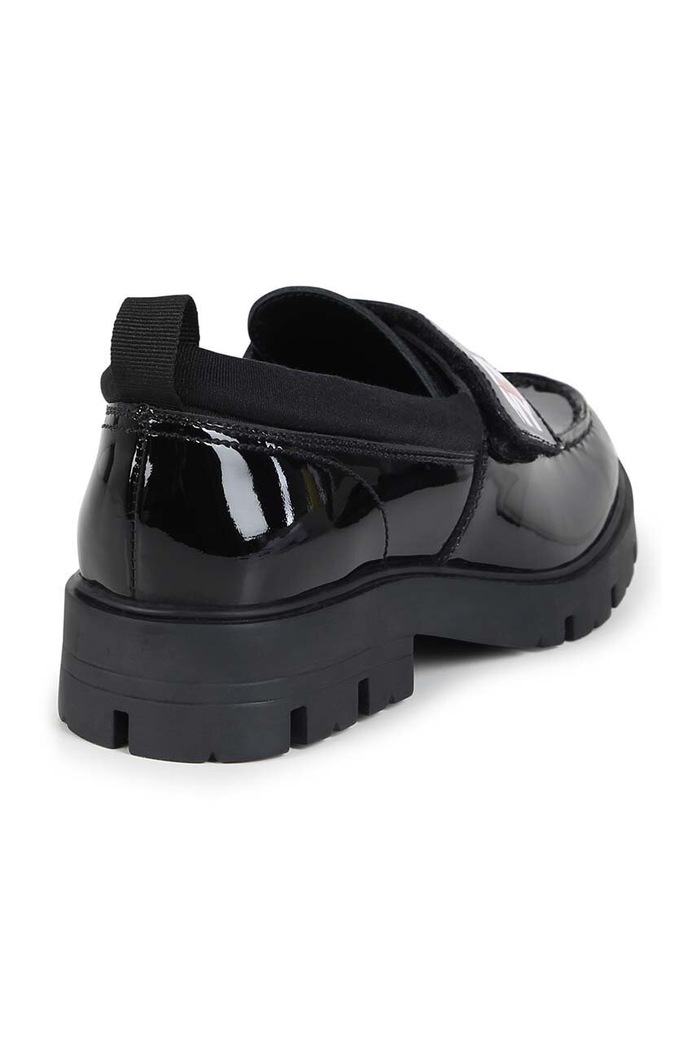 Dkny mokasyny skórzane dziecięce czarny D62081.30.35