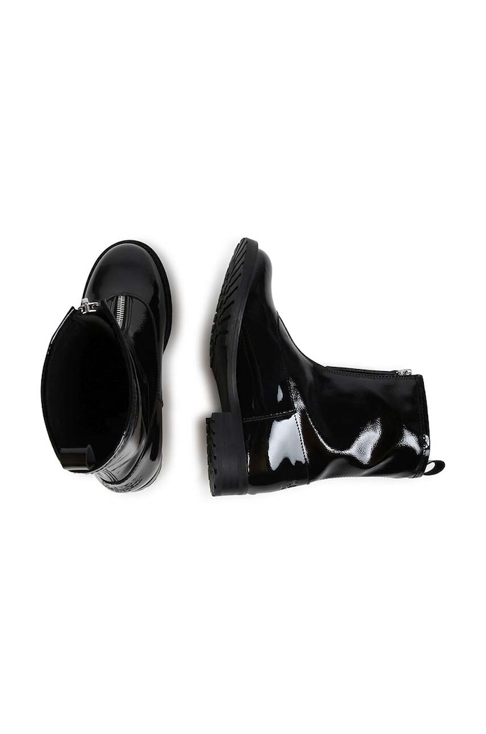 Dječje kožne gležnjače Karl Lagerfeld Z30305.36.39