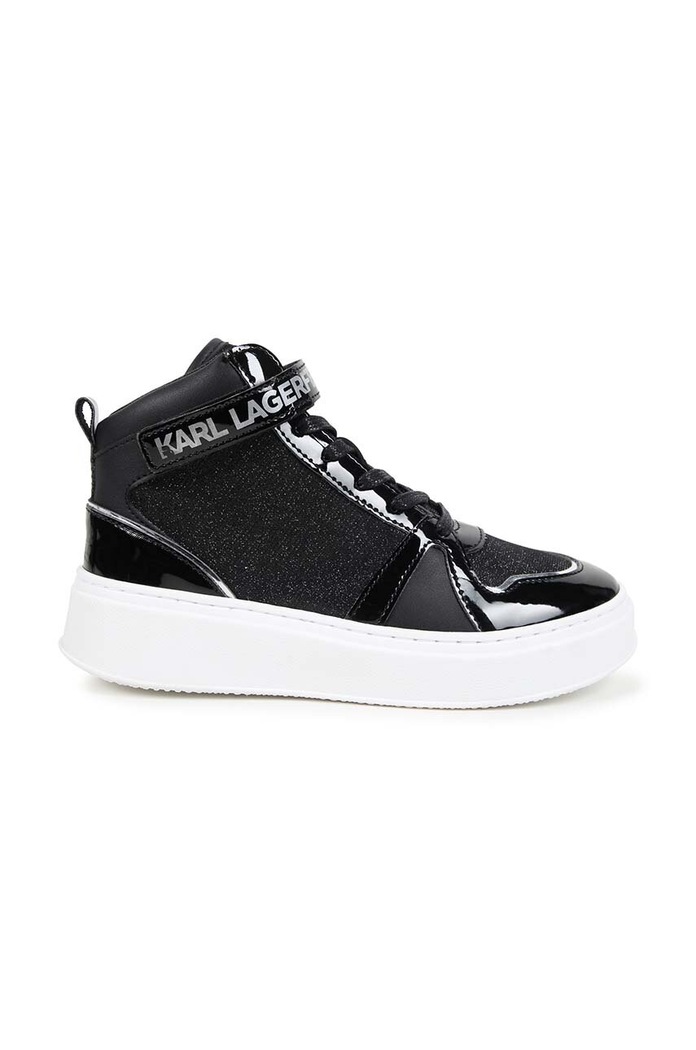 Karl Lagerfeld sneakersy dziecięce Z30306.36.39 czarny AW24
