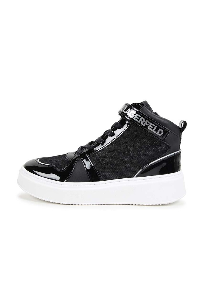 Karl Lagerfeld sneakersy dziecięce czarny Z30306.36.39