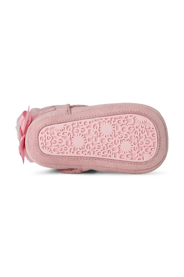 UGG Pantofi din piele întoarsă pentru bebe BABY BAILEY BOW 1157692I