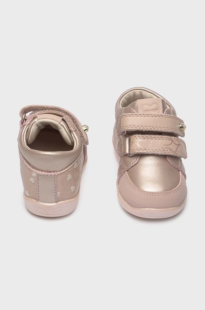 Dětské kožené polobotky Mayoral 42466.20C.Baby růžová AW24