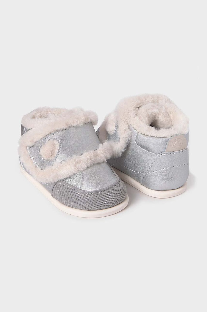 Mayoral buty zimowe niemowlęce 42468.21B.Baby srebrny AW24