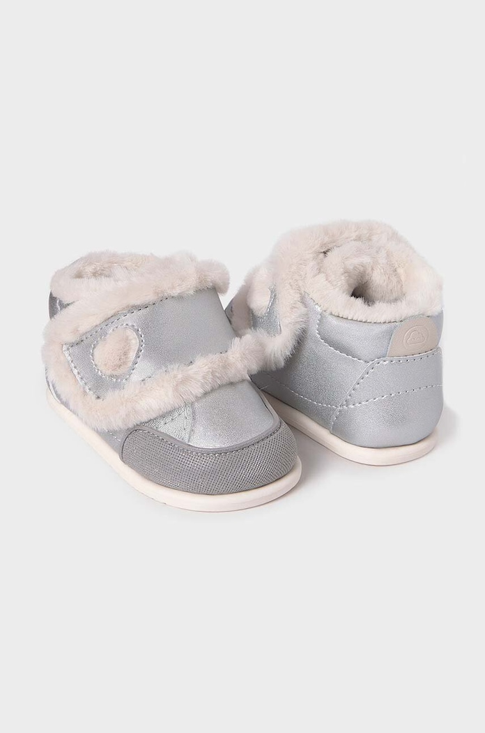 Mayoral buty zimowe niemowlęce 42468.21B.Baby srebrny AW24