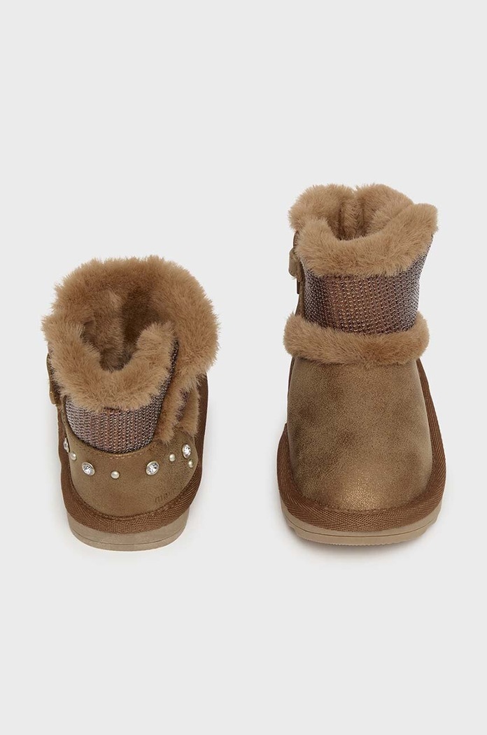 Mayoral Dětské zimní boty Mayoral 42488.34C.Baby hnědá AW24