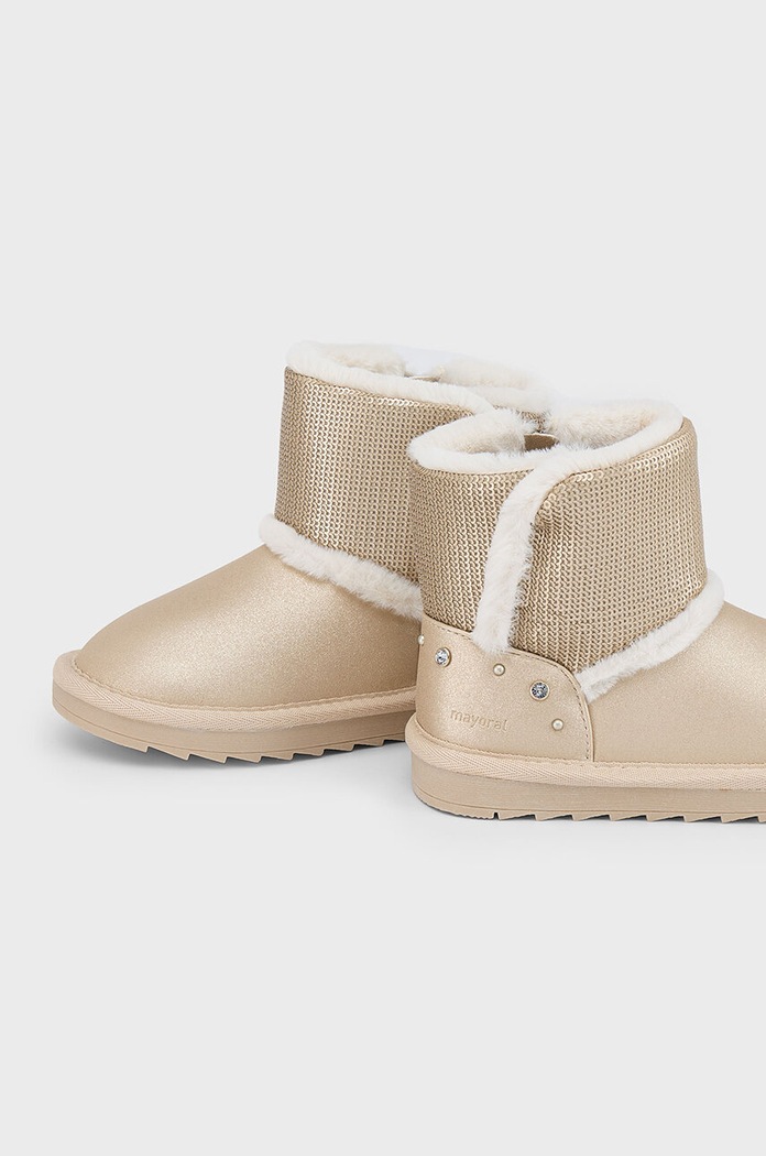 Mayoral buty zimowe dziecięce 44487.50B.Mini złoty AW24