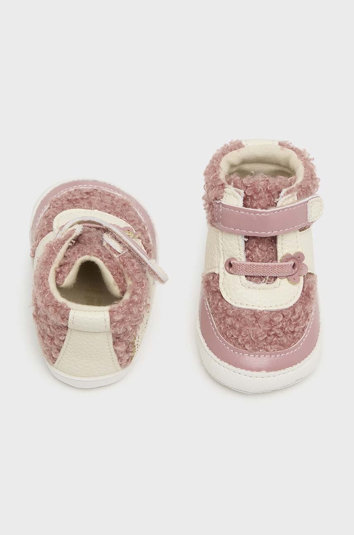 DÍVKA Dětské boty Mayoral Newborn 9795.2S.Newborn.9BYH růžová