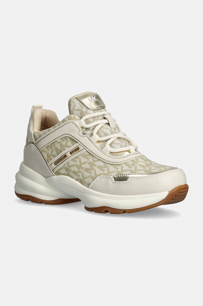 Michael Kors sneakers pentru copii OLYMPIA sintetic aur MK101142