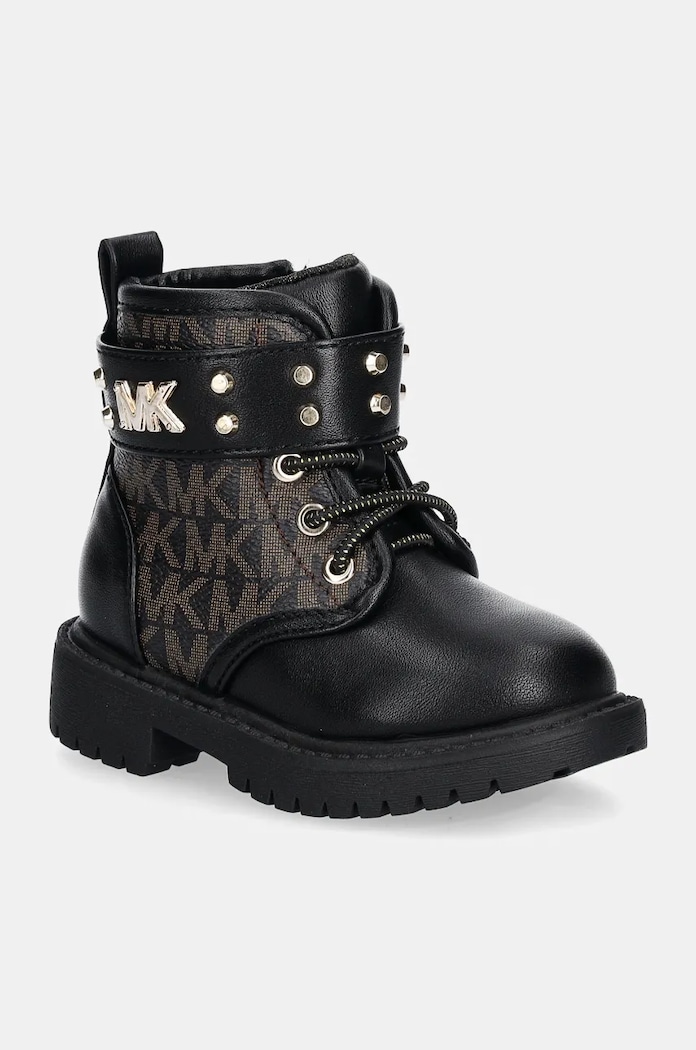 Michael Kors workery dziecięce MADELINE HASKELL STUD nieocieplane czarny MK100893