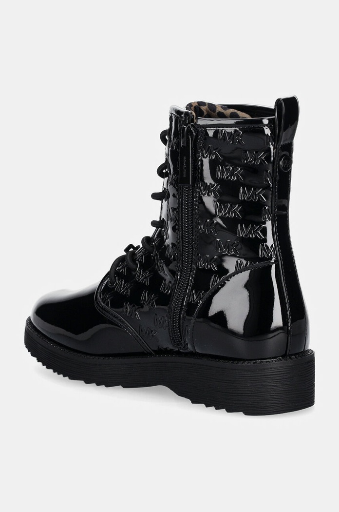 Dziewczynka Michael Kors botki dziecięce HASKELL MK FACET MK101144 czarny