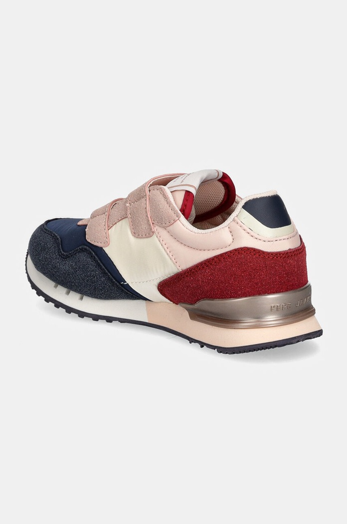 Dziewczynka Pepe Jeans sneakersy LONDON COLORS PGS40007 granatowy