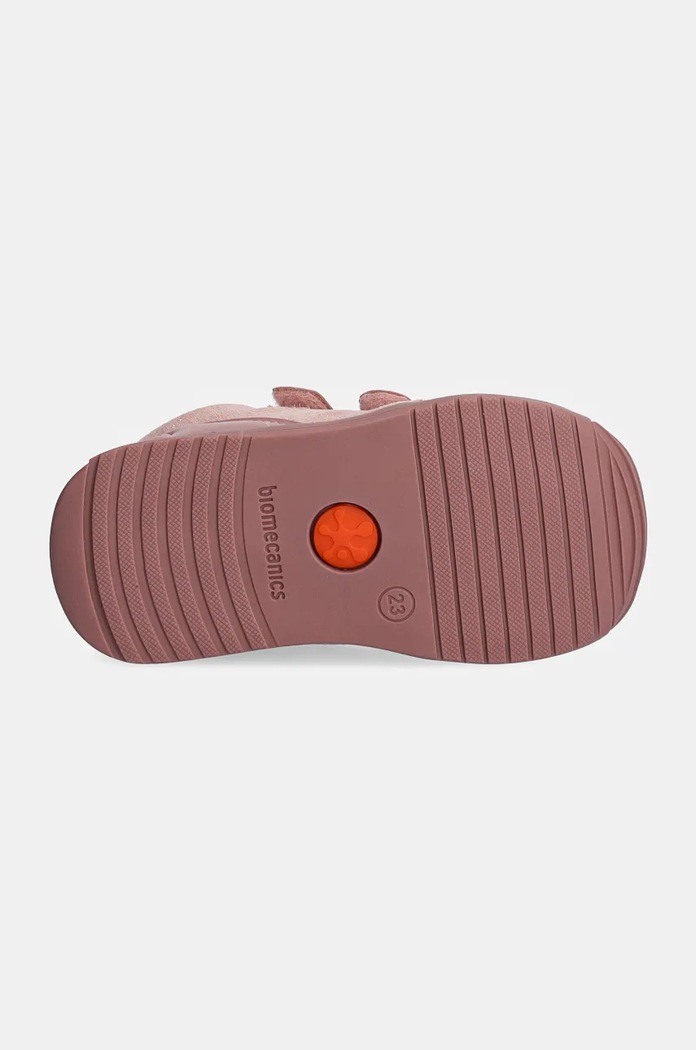 Biomecanics pantofi din piele întoarsă pentru copii 241107 roz