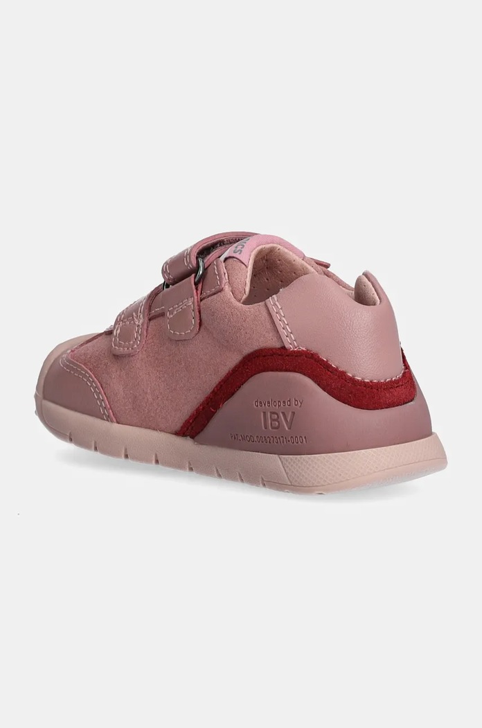 Dziewczynka Biomecanics sneakersy zamszowe dziecięce 241110.G różowy