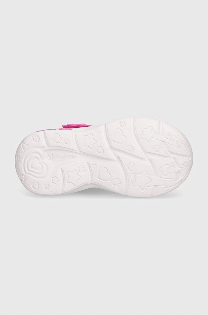 Detské tenisky Skechers SNUGGLE SNEAKS 302214N ružová