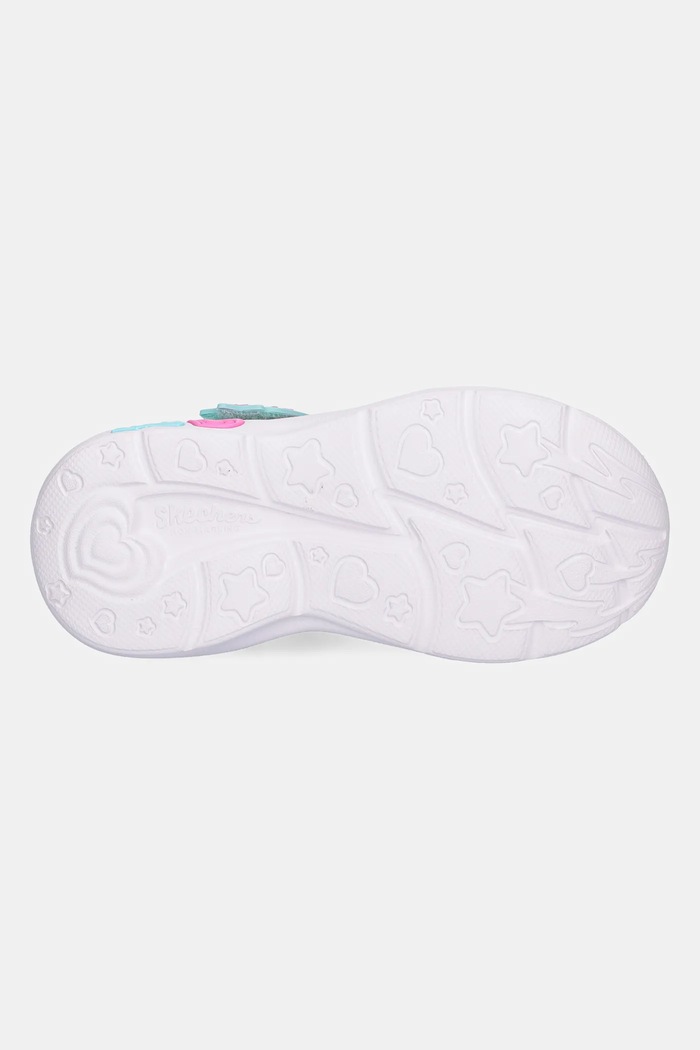 Detské tenisky Skechers SNUGGLE SNEAKS 302214N tyrkysová