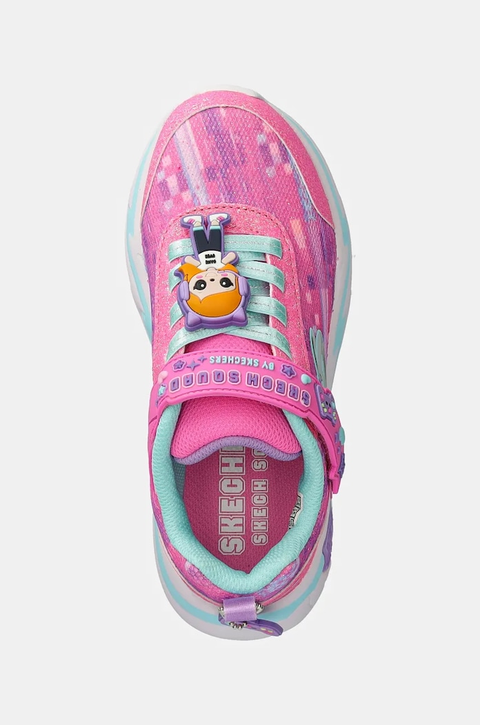 Detské tenisky Skechers SNUGGLE SNEAKS ružová 302214L