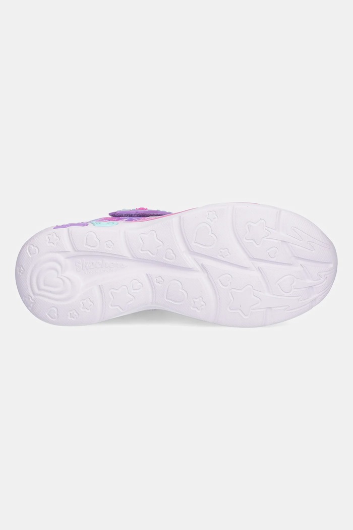 Παιδικά sneakers Skechers SNUGGLE SNEAKS 302214L μωβ