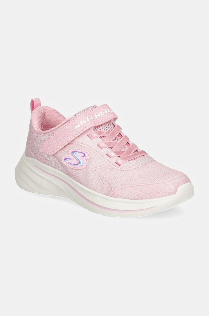 Παιδικά sneakers Skechers WAVE 92 μικρό ροζ 303557L
