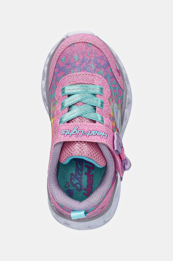 Παιδικά sneakers Skechers HEART LIGHTS ροζ 302088N