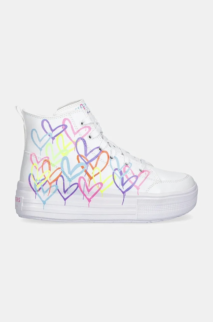 Dětské sneakers boty Skechers HYPERLIFT 314075L bílá SS26