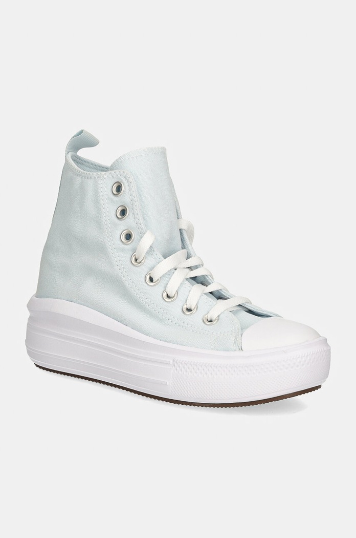 Converse trampki dziecięce CHUCK TAYLOR ALL STAR MOVE wysoka niebieski A08427C