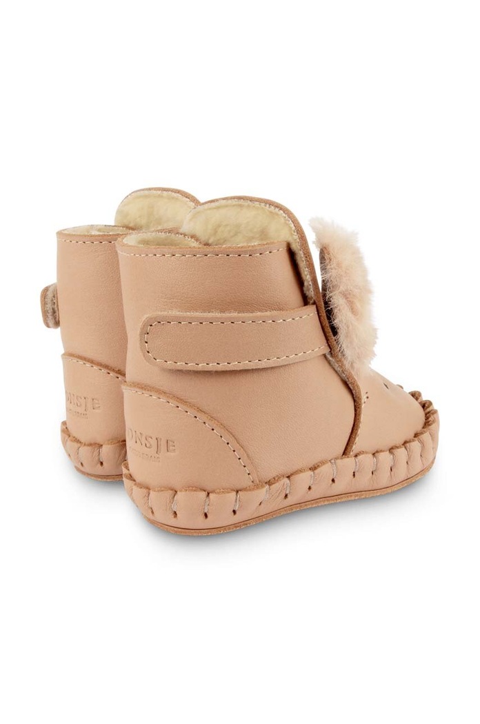 Djevojčice Kožne cipele za bebe Donsje Kapi Exclusive Booties Fluffy Bunny 1028103. narančasta