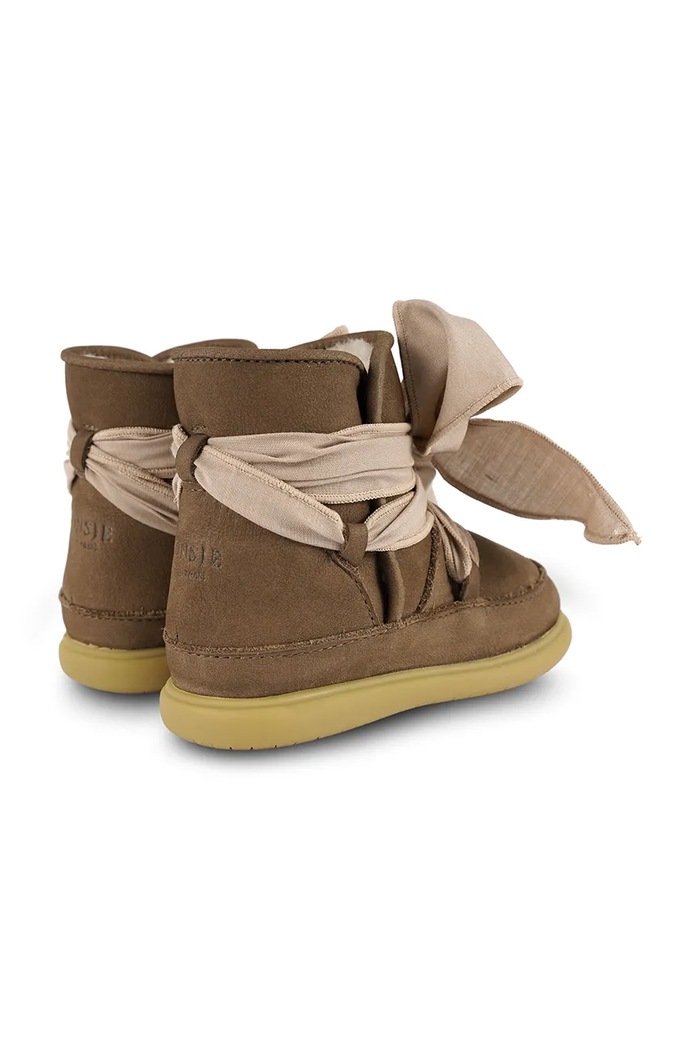 Dječje zimske cipele od brušene kože Donsje Maudi Shoes smeđa 1500800.