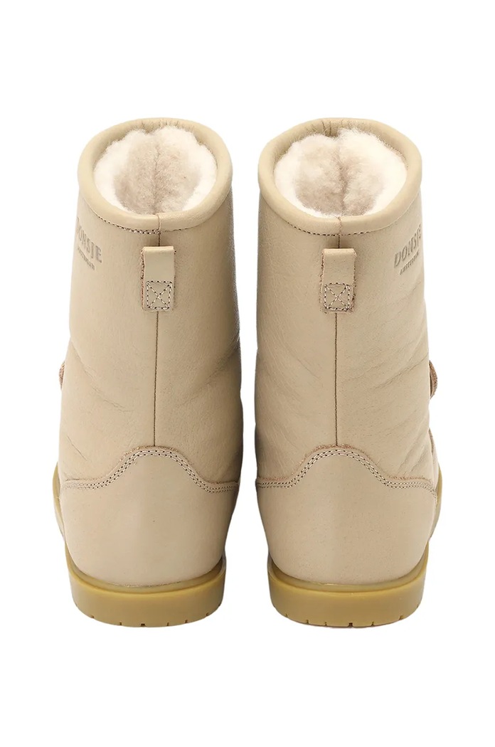 Donsje scarpe invernali in pelle bambino/a Wadudu Classic Boots Bunny 2022002.29.33 beige