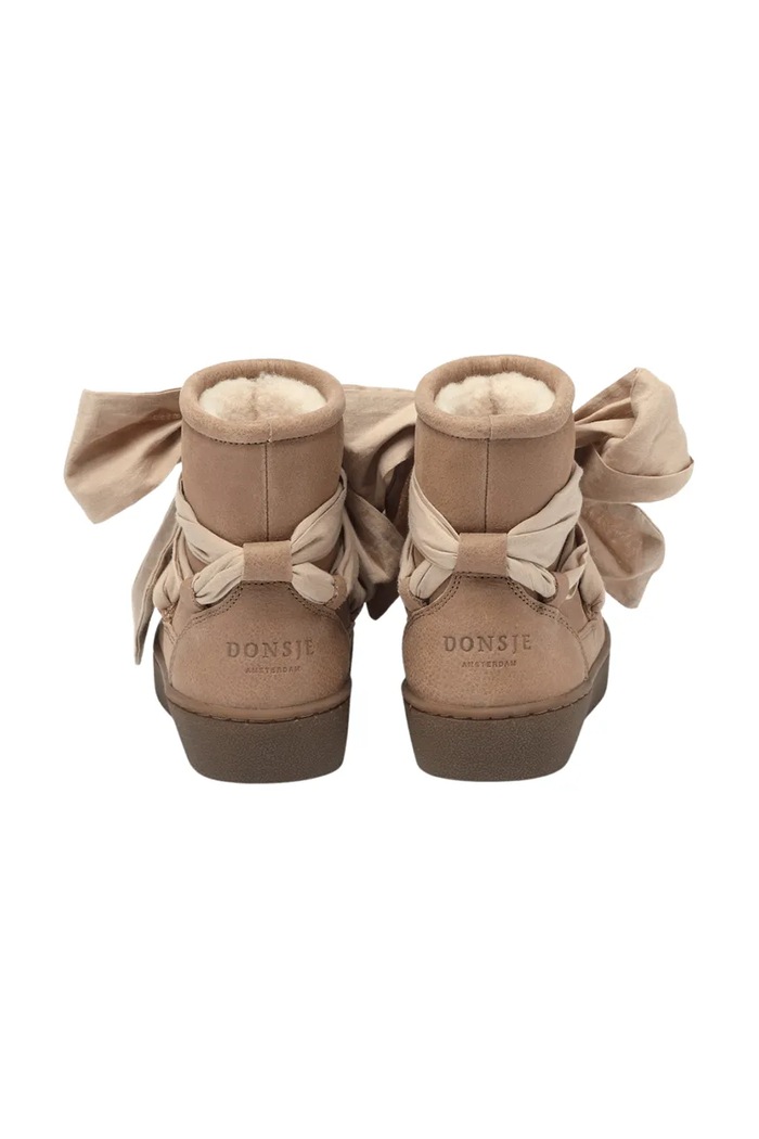 Παιδικές δερμάτινες μπότες χιονιού Donsje Ganza Boots 2024300.22.28 ροζ
