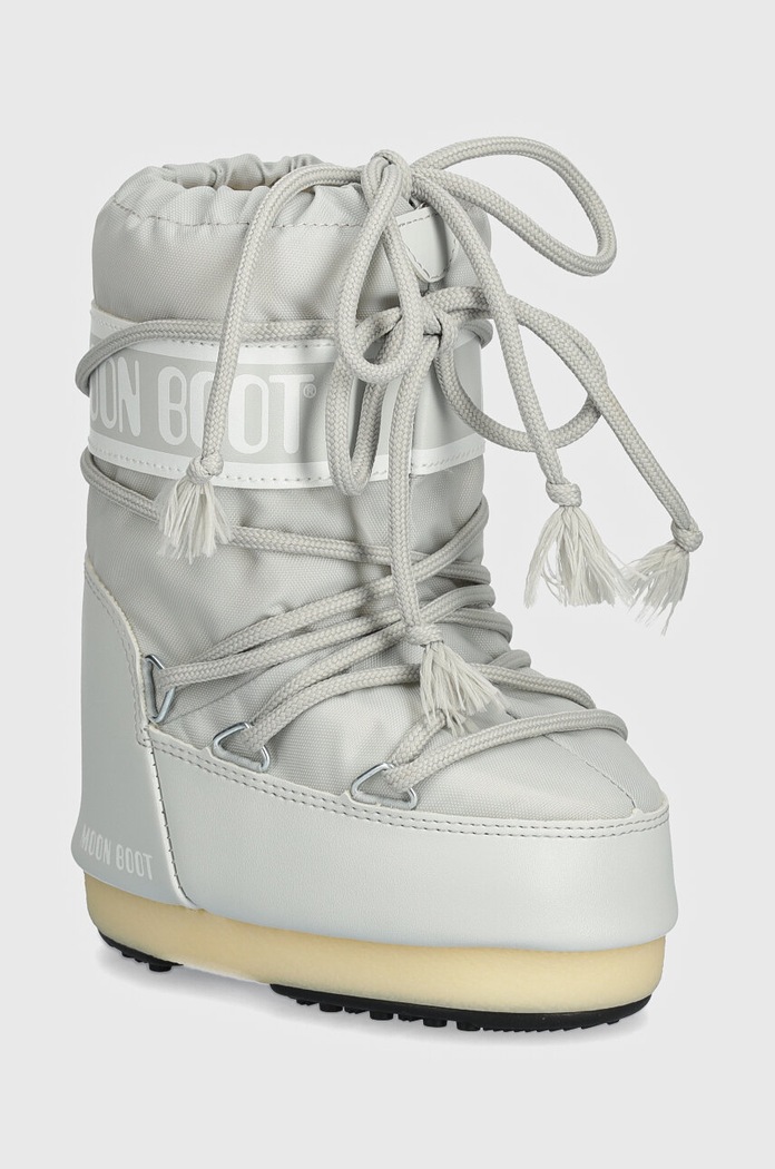 Детски апрески Moon Boot ICON NYLON изкуствен сив 80D1400440
