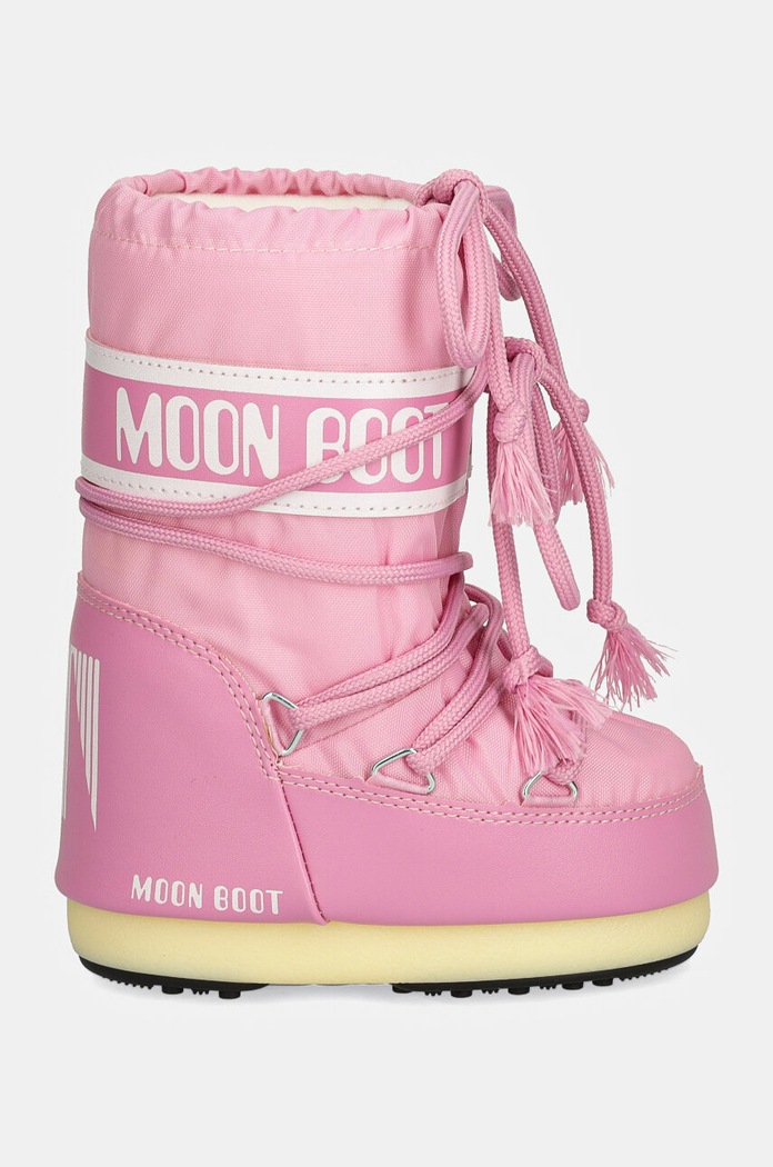 Detské snehule Moon Boot ICON NYLON 80D1400440 ružová AA00