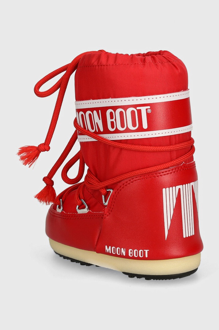 Κοριτσίστικα Παιδικές μπότες χιονιού Moon Boot ICON NYLON 80D1400440 κόκκινο