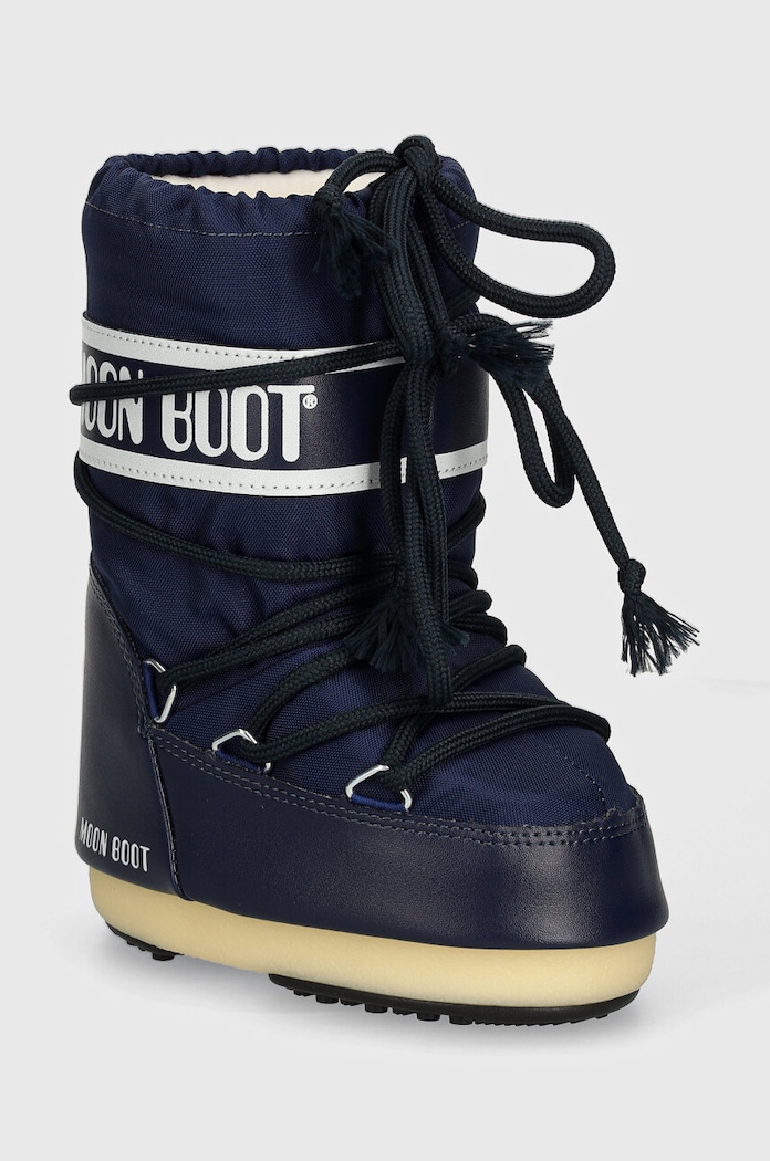 Detské snehule Moon Boot ICON NYLON textilný tmavomodrá 80D1400440
