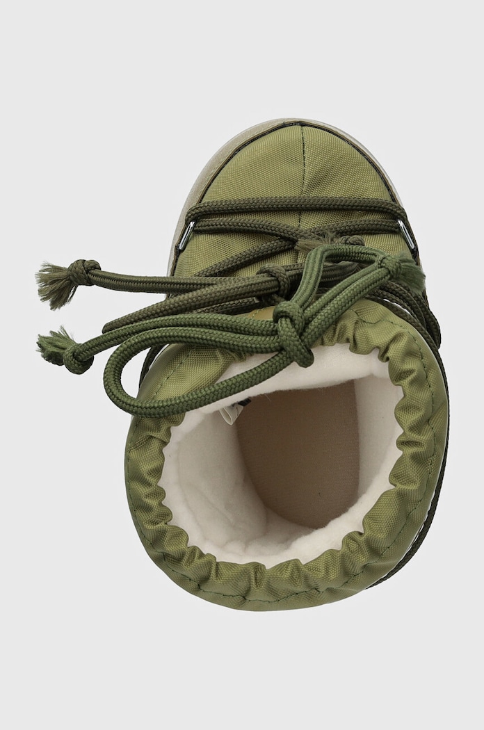 Detské snehule Moon Boot ICON NYLON zelená 80D1400440